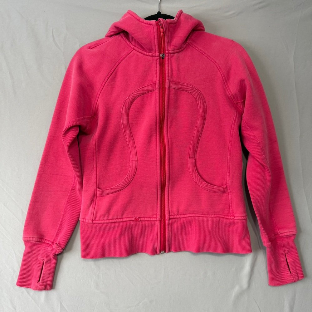 lululemon athletica Pink Full-Zip Hoodie